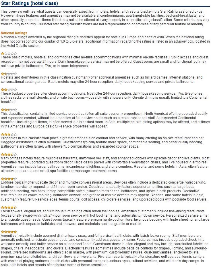 hotel-star-ratings
